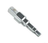 Stepped Radiator Spanner 1021mm for Use with 1/2 Inch Ratchet Handle Designed to Fit Radiator Valves Nipples and Tank Connectors Various Sizes