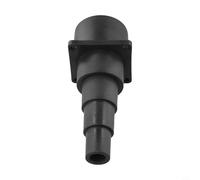 Stepped Tool Adapter for Wet and Dry VACsuum Cleaners, Compatible with Shop For VACs and Most 2-1/2 Inch Hose Systems, Soft Plastic Cut-to-Fit Design Fits