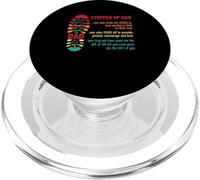 Stepped Up Dad One Who Made The Choice To Love Fathers Day PopSockets PopGrip for MagSafe