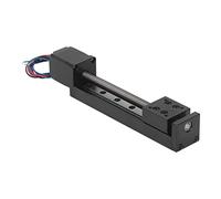 Stepper Actuator, 100mm Stroke Slide Table 28 Stepper Motor High Accuracy Single Rail Linear Motion Stage X Y Z Axes Professional Accessories