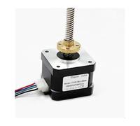 Stepper electronic starter 42 2 PHASE 4-lead Nema17 electronic starter 300mm T8 linear wire rod 40mm 1.7A 0.45N.M LOW NOISE electronic starter IINKUEYK