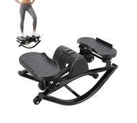 Stepper Machine, Portable Exercise Equipment and Fitness Trainer, Multi-Directional Balanced Rocker Training | for Men and Women at Home Kneeling Legs Buttocks Abdominal