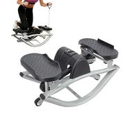 Stepper Machine | Portable Exercise Equipment, Multi-Directional Balanced Rocking Training | For Home Apartment Knees Joints Legs Buttocks