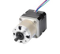 Stepper Motor 4-lead 0.4A 0.52N.m Planetary Gearbox Motor Ratio 27:1 1Pcs
