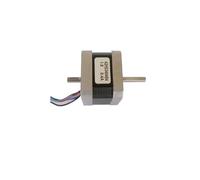 Stepper Motor 4-line Step Angle 1.8 Degree NEMA17 Step Motor Dual Shaft 0.4A 28N.cm Fuselage Length 3.4cm 42HS3404B4