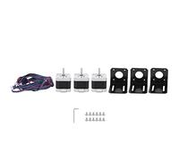 Stepper Motor 4 - Wire Bipolar Stainless Steel 40mm 12V for 3D Printer Accessory - Durable Material, Precise 1.8 Degree Step Angle, Suitable for Various Machinery