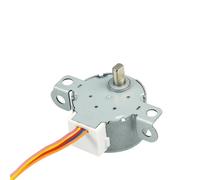 Stepper Motor Bipolar Micro 30BYJ46 Gear Stepper Motor DC 12V 2-phase 4-phase Reduction Stepping Motor For Intelligent Monitor Air Fan Stepper Motor Driver(B 4-phase 130ohm)