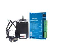 Stepper Motor Bipolar Nema 23 Step Motor 1.2Nm 57HSE1.2N Closed-loop Stepper Motor HBS57HD Digital Stepper Drive 2 Phase(3m Cables)