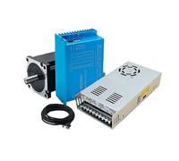 Stepper Motor Bipolar Nema34 Stepper Motor 4.5Nm 8.5Nm 12Nm Close Loop With Encoder HBS86H 400w 60v Power Supply 3M Encoder Cable Stepper Motor Driver(8Nm kit)