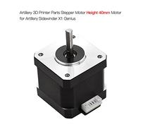 Stepper Motor Compatible with Artillery Sidewinder X1 and Artillery Genius 3D Printers - 40 mm Height Permanent Magnet Motor with Precise Electric Control, Low Inertia and Low