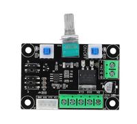 Stepper Motor Controller Board for Speed Regulation and PWM Pulse Signal Generation, 8-24V Input, Adjustable Frequency, Compact 58x51x13mm, Compatible with Stepping Motors