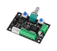 Stepper Motor Controller Board for Speed Regulation, Pulse and Signal Generation, 8-24V Input, Adjustable Frequency (80Hz-160kHz), Compact 58x51x13mm ABS