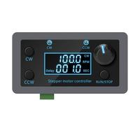 Stepper Motor Controller Driver Board, Forward/Reverse Pulse Speed Control Module, DC 10-30V 4A, 9 Motion Modes, PLC Serial Communication, Adjustable Angle/Speed/Loop, Compatible with NEMA 17/23