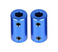 Stepper Motor Coupler - Aluminum Alloy Flexible Shaft Coupling, 2pcs 3D Printer Joint Connector, Eco Friendly Durable Link, High Torque Transmission Design | Reliable Flexible Coupler for 3D Printer