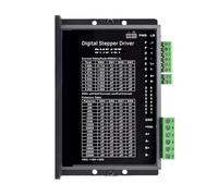 Stepper Motor Driver, DM542T 1.0-4.2A 2 Phase Step Motor Driver Digital Stepper Motor Controller for Nema 17/23