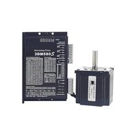 Stepper Motor Driver Kit 3 Phase Stepper Motor 573S Series + 3DM580S for CNC Router Engraving Milling Machine(573S10-LS set)