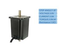 Stepper Motor Dual Shaft NEMA 23 Stepper Motor 3A 2.0N.M Double Shaft Stepping Motor For