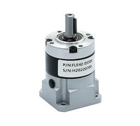 Stepper Motor, FLE42-LSW High Precision Low Noise Planetary Gear Reducer Fit Nema17 42 5mm Stepper Motor Input 5mm Output 8mm for CNC(25 to 1)