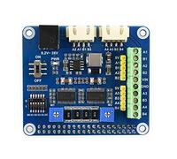 Stepper Motor HAT for Raspberry Pi 3B+/3B/2B/Zero/Zero W/Zero WH Onboard Dual DRV8825 Motor Controller IC Built-in Microstepping Indexer Drive two Stepper Motors Up to 1/32 Microstepping