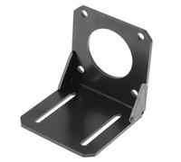 Stepper Motor Mounting Nema23 Nema 23, Stepper Motor Holder Nema 23 Bracket, L Shape Fixed Stainless Steel Motor Holder for 57 Stepper Motor and Printer