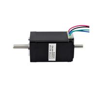 Stepper Motor Nema 11 Dual Shaft Bipolar 1.8deg 12Ncm 0.67A 28x28x51mm 4 Wires