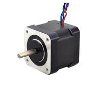 Stepper Motor Nema 17 0.9deg 33Ncm 1.0A 40mm Diameter 5mm 4-Lead