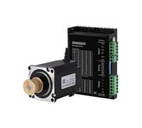 Stepper Motor, Nema 23 Stepper Motor Driver Kit 3 Phase Stepper Motor 1.0N.m/2.0N.m with Gear for CNC Router Engraving Milling Machine(3DM580S 233CS20)