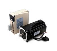 Stepper Motor, Nema 34 12.5N.m Closed Loop Stepper Motor Kit Hybird Servo Driver 758 + 86HB250-156B 86 2 Phase Stepper Motor(5M)