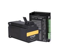 Stepper Motor, Nema 34 Closed Stepper Motor Kit with Encoder 8.5N.m 4.9A and 20-80VAC/24-100 VDC Driver with 1.5M Free Cable