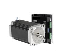 Stepper Motor, Nema 34 Open Loop Stepper Motor Driver Kit 12N.m 6.0A DM860S 2.4A-7.2A for 3D Printer CNC Engraving Milling Machine