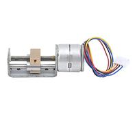 Stepper Motor with Mini Linear Lead Screw Nut Slider, 20mm Moving Push Motors Small Slide Guide Rail CNC Screw Lead Motion Stepper Motor