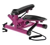Stepper,Portable Twist Stair Stepper Adjustable Resistance, Twisting Step Fitness Machine With Bands And LCD Monitor