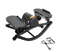 Stepper Rock Machine, Fitness and Training Equipment - Compact Portable Stepper with Rock Movement from Side to Side, for Abdominal Buttocks Legs Women Men Home Office Gym