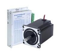 STEPPERONLINE 1 Axis CNC Kit 1.9Nm(269.06oz.in) 2.8A Nema 23 Stepper Motor & Driver DM542Y CNC Mill Router Lathe Robot