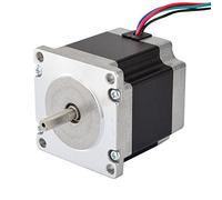 Stepperonline Nema 23 stepper motor, 1.26 Nm, 2.8 A, 4-wire, 6.35 mm shaft, DIY CNC robot, 3D printer DE044