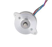 STEPPERONLINE Round Nema 14 Bipolar 0.9 deg 7 Ncm 0.5 A Φ36 x 12 mm 4 Wires for CNC Engraving Machine, 3D Printer