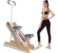 Steppers for Exercise at Home, Folding Stair Stepper Master for Full-Body Workout, Cardio Stair Vertical Climber Workout Machine with Adjustable Handlebar Pedals, Slope and Resistance