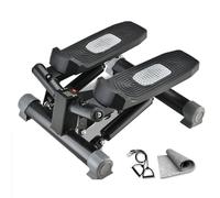 Steppers for Exercise,Mini Stepper Machine with Display,Portable Twist Stair with Resistance Bands for Home Workout Leg Arm Full Body Trainer(A,1)