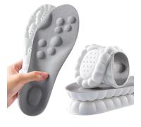 Steppers Insoles, 4D Cloud Technology Memory Foam Insoles for Work Boots Mens, Honeycomb Plantar Fasciitis Comfort Boosting Massage Shoe Inserts for Women Relieves Foot Pain. (Extra Small EU(37-38))