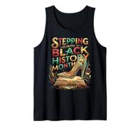 Stepping Into Black History Month High Heels Melanin Queens Tank Top