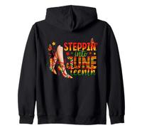 Stepping into Juneteenth Celebration Fashion 2026 Zip Hoodie