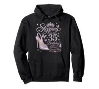Stepping Into My 35th Birthday With God's Grace & Mercy Pullover Hoodie