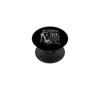 Stepping Into My 59th Birthday With God's Grace & Mercy PopSockets Adhesive PopGrip