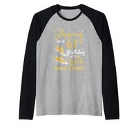 Stepping Into My 67Th Birthday with Gods Grace and Mercy Raglan Baseball Tee