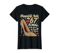 Stepping Into My 67th Birthday with God's Grace and Mercy T-Shirt