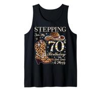 Stepping Into My 70th Birthday With God's Grace & Mercy Tank Top