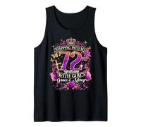 Stepping Into My 72nd Birthday With God’s Grace And Mercy Tank Top