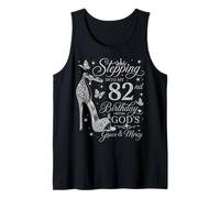 Stepping Into My 82nd Birthday with God's Grace & Mercy Tank Top