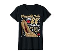 Stepping Into My 88th Birthday with God's Grace and Mercy T-Shirt