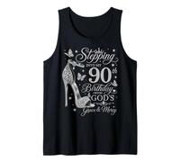 Stepping Into My 90th Birthday with God's Grace & Mercy Tank Top